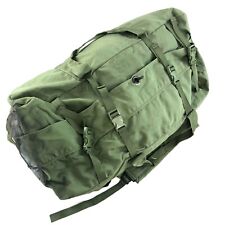 Improved Military Duffel Bag, Green Tactical Deployment Bag w Side Zipper DEFECT picture