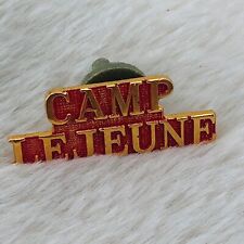 Camp Lejeune North Carolina Marine Corps Base Military Souvenir Lapel Pin picture