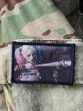 Suicide Squad Movie Harley Quinn Morale Patch Military Tactical Army Flag USA  picture