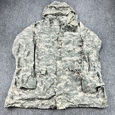 Military Improved Rainsuit Parka Wet Weather Jacket ACU Size Medium Digital Camo picture