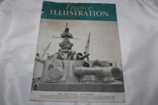 Vintage FRANCE ILLUSTRATION Magazine August 1946 Liberation Anniversary WWII picture