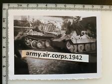 WW2 REPRO Photo Foto Wehrmacht Panzer V Panther Jagdpanzer Hetzer Ungarn 1944 picture
