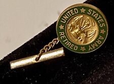 United States Army Retired Lapel Pin Hat Pin Tie Tac US Army Pin Collectible picture