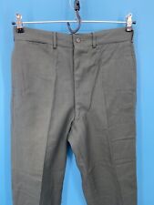 Korean War Pants Mens 30x29 Field Trousers Wool Straight Military Army Vintage picture