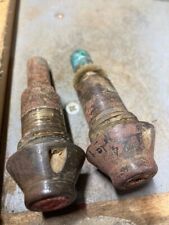 Two nice WW1  French Fuses Fuze Shell trench art some original stenciling  picture