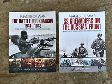WW2 BOOKS X2 IMAGES OF WAR THE BATTLE FOR KHARKOV & SS GRENADIERS-RUSSIAN FRONT picture