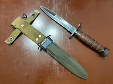 Rare Commercial USM4 bayonet w/ US style scabbard 1960's manufacture picture