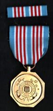 USA COSTL GUARD FOR HEROISM MEDAL FULL-SIZE W/RIBBON picture