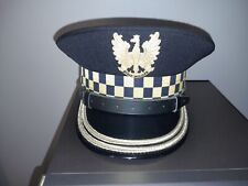 Antique Police Hat, Old Poland Police Hat Cap picture