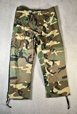 Military Pants Mens Medium Short Trousers Goretex ECWCS Cold Weather USGI Camo picture