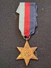 WW2 1939 45 STAR MEDAL FULL SIZE WITH RIBBON ORIGINAL picture