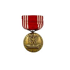 Vintage WW2 Good Conduct Medal US Army Military Honor Fidelity Efficiency Eagle picture