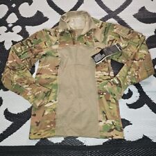 Army Combat Camo Shirt Men’s Medium Tactical FR Elbow Pads Patchable Sleeves picture