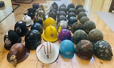 🌍 Global Lot of Vintage 🪖 Helmets (Military, Peacekeeping, Fire, Police, Etc.) picture