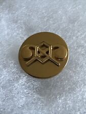 WWII Chemical Corps Collar Brass - Screw Back picture