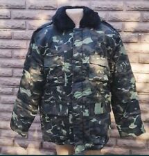 Soviet quilted jacket Camouflage Dubok Size 2XL picture