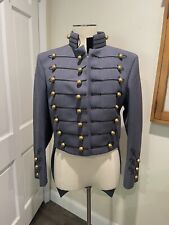 USMA West Point cadet army military gray wool tails jacket parade Uniform Brass picture