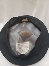 Vintage U.S MILITARY ISSUE BLACK WOOL BERET  BY BANCROFT SIZE 7 1/8 EC picture