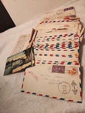 88 1943 WWII LOVE LETTERS HUSBAND MILITARY OFFICER & WIFE IN NYC JAN-SEPT picture