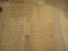4 WW1 LETTERS FROM AEF SOLDIER LT FRED ROTH 120TH MG BN WOUNDED IN FRANCE picture