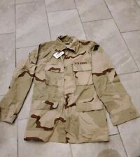 US Army Coat  Desert Camouflage Pattern Jacket Size Medium Long picture
