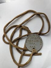 WW1 US Army Officer Dog Tag - Bruce Stryker 1st LT Co E 1st Inf Kansas E5R picture