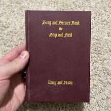 Song and Service Book for Ship and Field Army Navy 1942 World War II picture