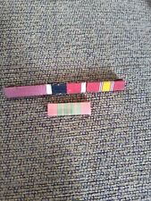 (4) WW II SERVICE RIBBONS picture