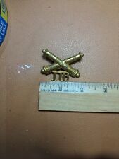 Vintage WW 2 Officers Collar Cross Cannons 116th picture