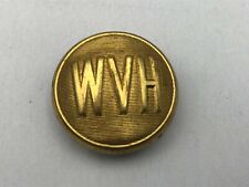 Antique WW1 Wisconsin Veterans Home Rare HTF Uniform Coat Button Vintage  F3  picture