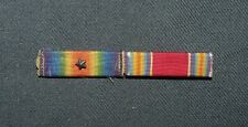 Original WW1 and WW2 US Army First & Second World War Service Ribbon Rack picture