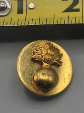 WWII/2 US Army Ordnance quality ordnance bomb enlisted screw-back collar brass picture