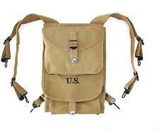 WW2 US M1928 Haversack Military Backpack Bag WWII Reproduction Canvas Khaki picture