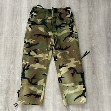 US Military Extended Cold Weather Trousers Mens Medium Green Goretex Camouflage picture