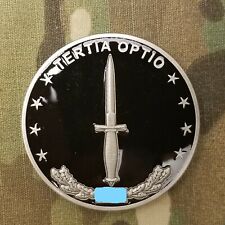  RARE SERIALIZED, CIA, SPECIAL OPERATIONS GROUP ,TERTIA OPTIO, CHALLENGE COIN picture