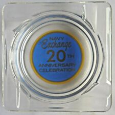 Vintage Navy Exchange 20th Anniversary Ashtray picture