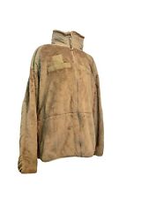 US Military Gen III Polartec 100 Cold Weather Fleece Jacket COYOTE BROWN Small R picture