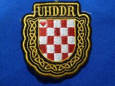 CROAT ARMY VETERANS CLOTH BADGE picture