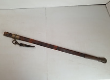 Civil War Model 1850 Foot Officers Sword Scabbard - Leather - Staff & Field? picture