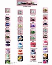 Double Faced Sided Satin Ribbon Low Price 100 Yards Multiple Color & Size DIY picture