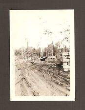 Old Vintage WWII WW2 Photo Captured Japanese Military Army Camp Photograph picture