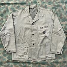 WWII USMC P41 HBT Shirt Marine Corps Jacket P1941 Uniform Shirt Used Original picture