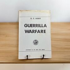 U. S. Army Guerrilla Warfare Department Of The Army Field Manual 31-21 picture