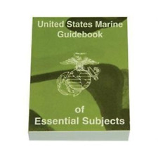 U.S MARINE CORPS GUIDEBOOK HANDBOOK OF ESSENTIAL SUBJECTS TRAINING USMC BOOK picture