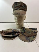 3 U.S. Army Hat Mens X-small Combat Cap Camo Military Issued 8405-01-246-4178 picture