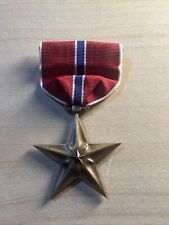 Nb87- Original WW2 United States Heroic Or Meritorious Achievement Ribbon Medal picture