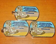 3 AZ MAM Key Fob US Military Support Souvenir - Zip Pulls or Luggage Tags picture