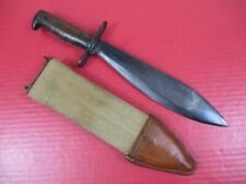 WWI US ARMY M1917CT Bolo Knife w/Scabbard - Plumb St. Louis - Dated 1918  - RARE picture