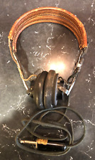 Vintage Rare WWII R-14 US Army Signal Corps Headphones by Radio Speakers Inc. picture
