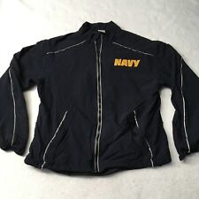 US Navy Running Jacket Physical Training USN PT Reflective Medium Regular navy picture